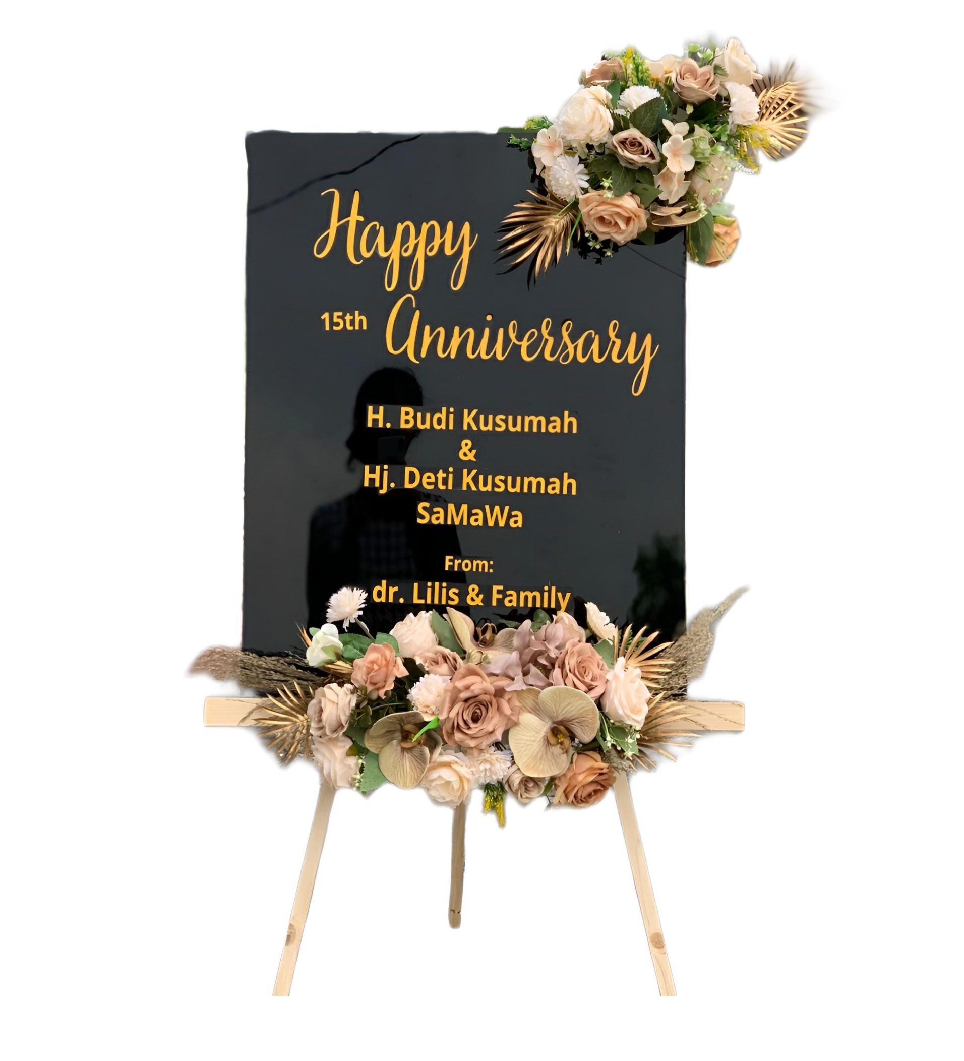 Papan Bunga Akrilik Bungus Teluk Kabung